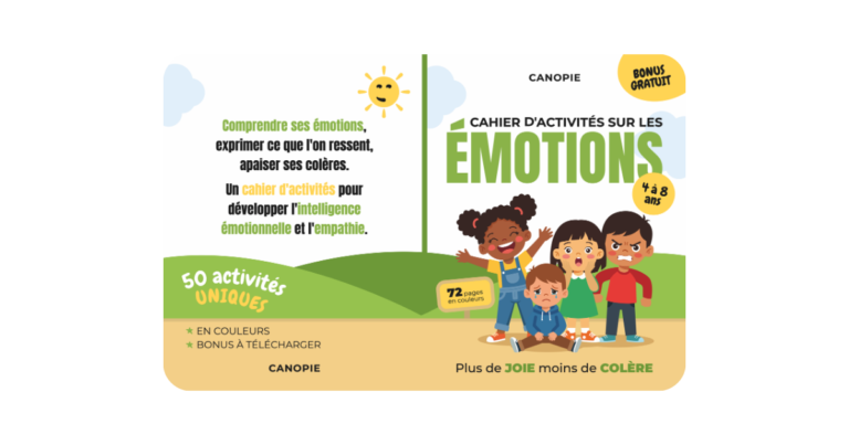 Cahier d’activités sur les émotions